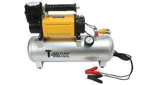 TMAX Portable Air Compressor with 12 litre tank - 4x4 Mega World ...