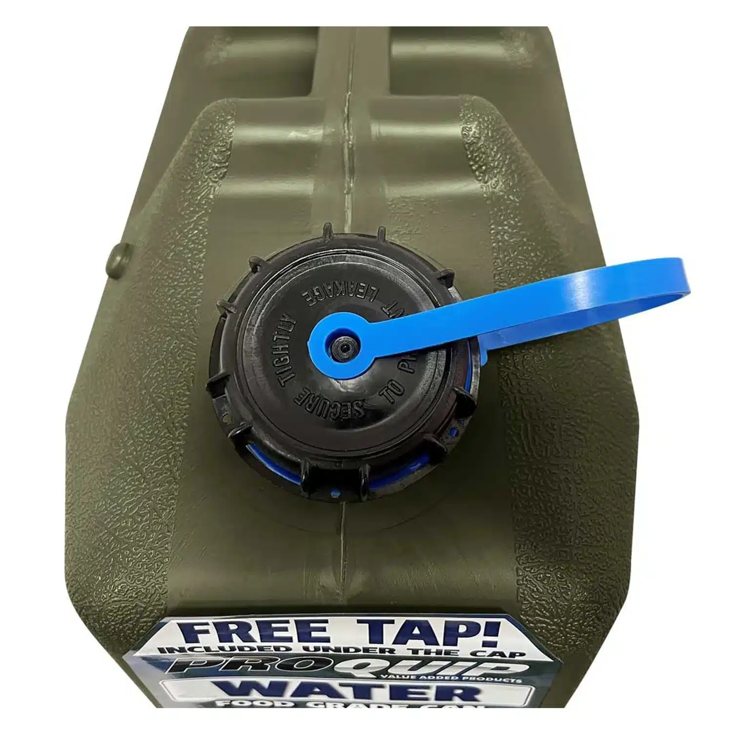 ProQuip HD Plastic 22L Green Water Can