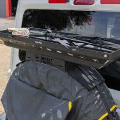 Suzuki Jimny - Desert Spare Wheel Buddy Wood Holder and Bin Bag