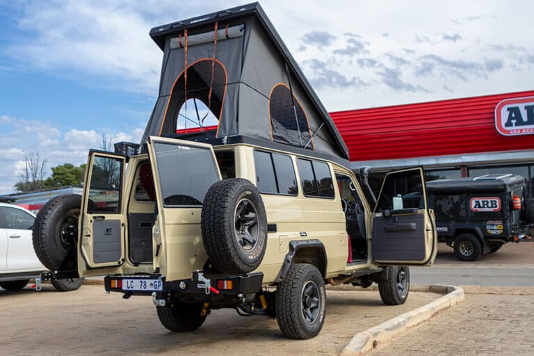Toyota Land Cruiser Troopy - Hercules Roof Conversion
