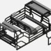 Hunter Rails - Toyota Land Cruiser Single Cab