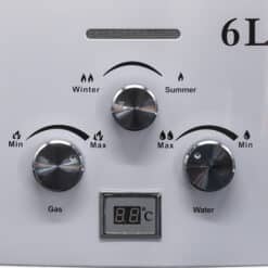 Alternative view of 6L Tankless gas water heater (JSD-P09)