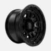 Wrath Satin Black Alloy Wheel With Black Cap