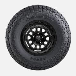 WRATH SATIN BLACK ALLOY WHEEL WITH BLACK CAP