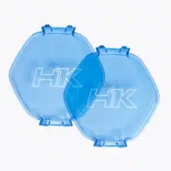 7' Hyperion Driving Light Covers - Clear Blue Pair