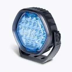 Alternative view of 7' Hyperion Driving Light Covers - Clear Blue Pair